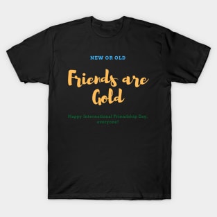 Colorful International Friendship Day Original T-Shirt